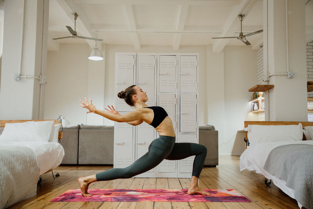 NOMAD Rising Travel Yoga Mat + Carry Strap (OLD LOGO)